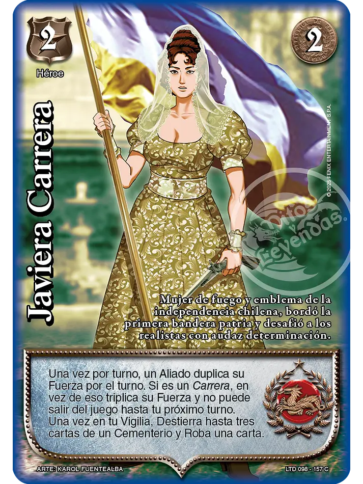 Javiera Carrera (LTD - Cortesana Foil) 1