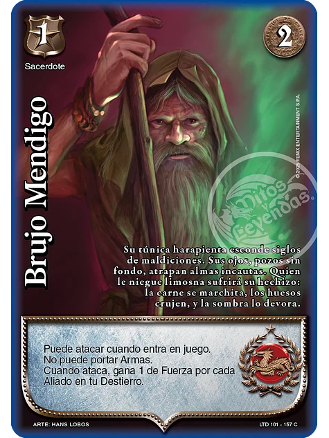 Brujo Mendigo (LTD - Cortesana Foil) 1
