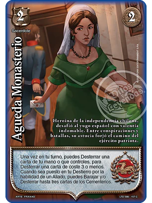 Agueda Monasterio (LTD - Cortesana Foil)
