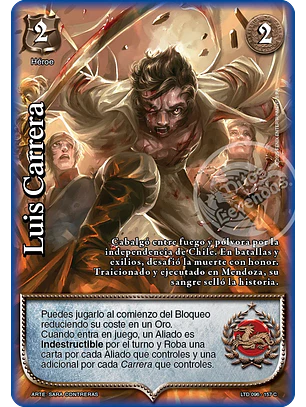 Luis Carrera (LTD - Cortesana Foil)