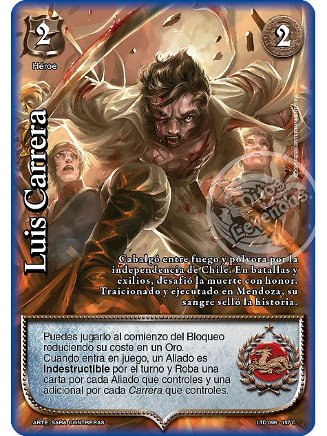 Luis Carrera (LTD - Cortesana Foil) 1