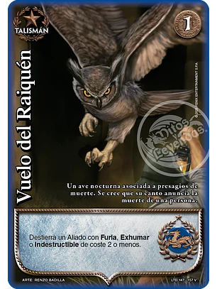 Vuelo del Raiquén (LTD - Vasalla Foil)