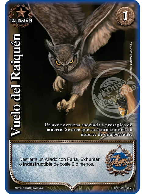 Vuelo del Raiquén (LTD - Vasalla Foil) 1