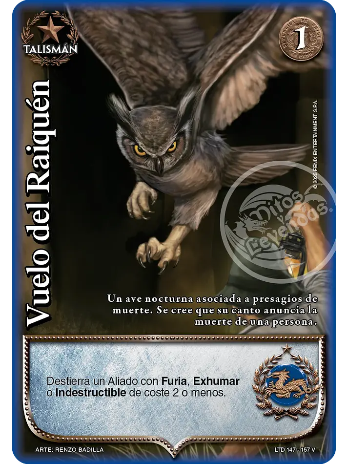 Vuelo del Raiquén (LTD - Vasalla Foil) 1
