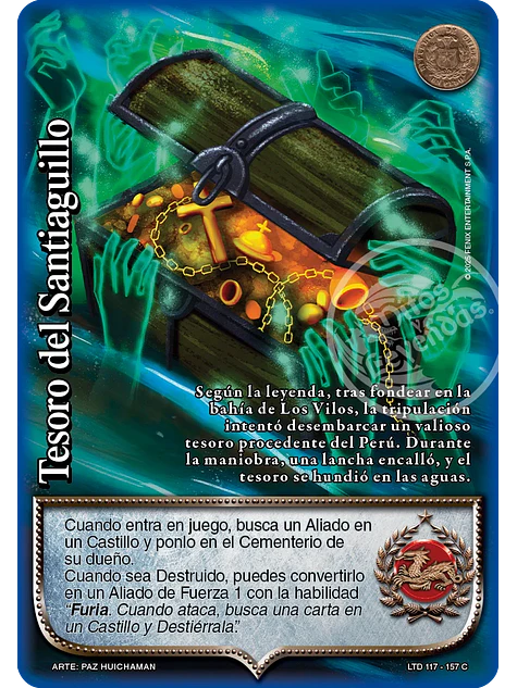 Tesoro del Santiaguillo (LTD - Cortesana Foil) 1