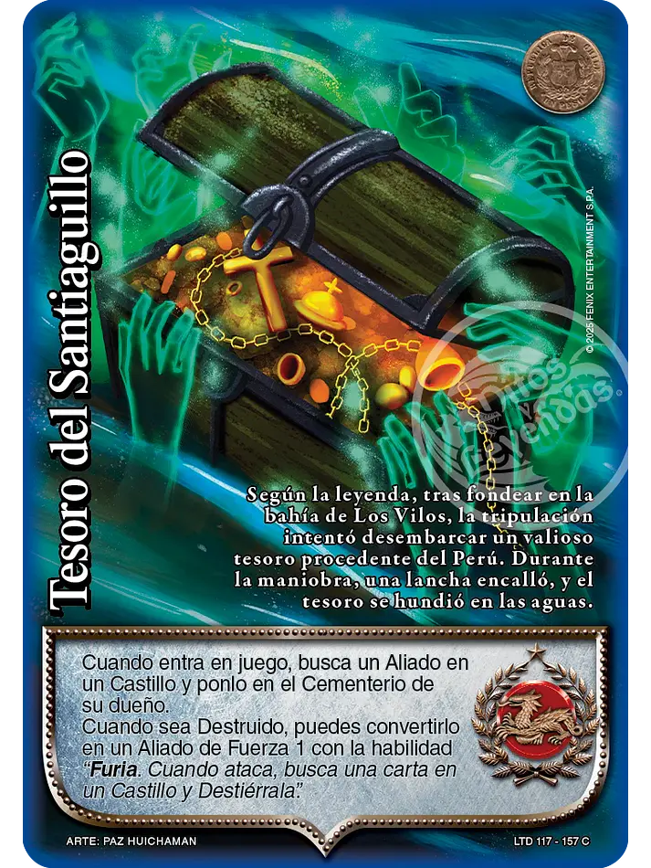 Tesoro del Santiaguillo (LTD - Cortesana Foil) 1