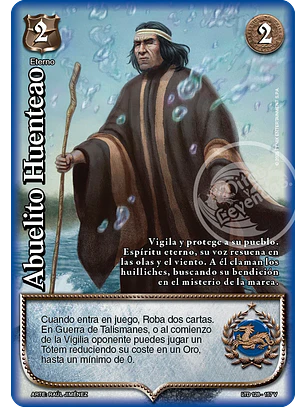Abuelito Huenteao (LTD - Vasalla Foil)