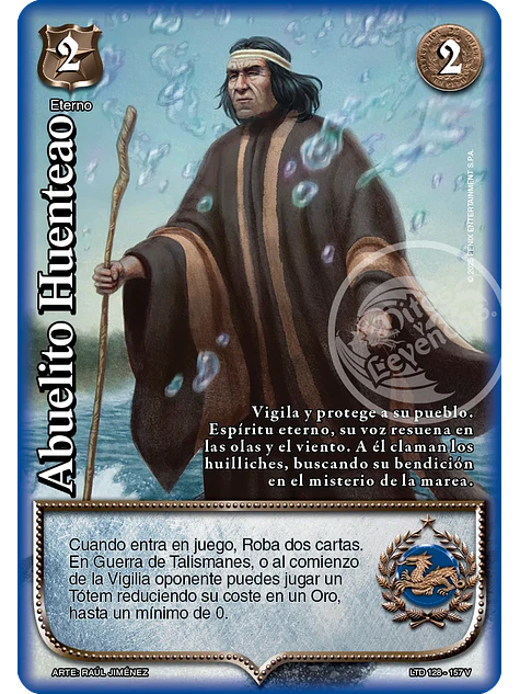 Abuelito Huenteao (LTD - Vasalla Foil) 1