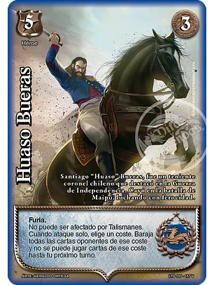Huaso Bueras (LTD - Vasalla Foil)