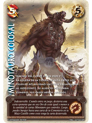 Minotauro Colosal (LPB 4.0 - MR)