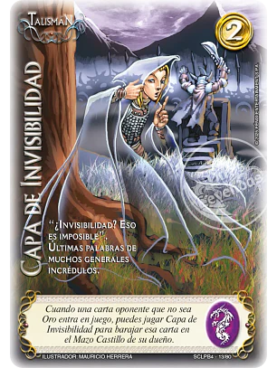 Capa de Invisibilidad (LPB 4.0 - Set Clásico)