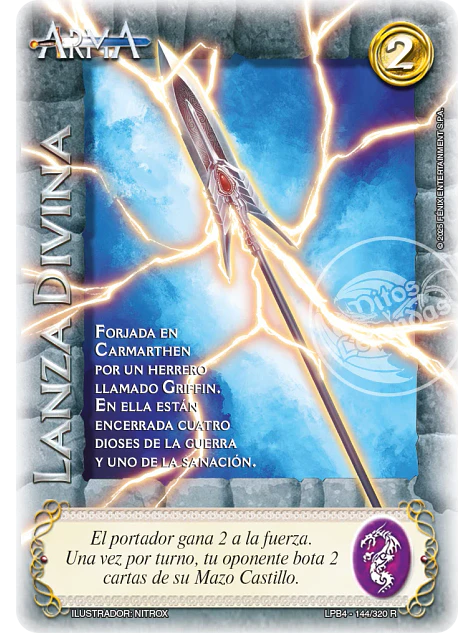 Lanza Divina (LPB 4.0 - Real) 1