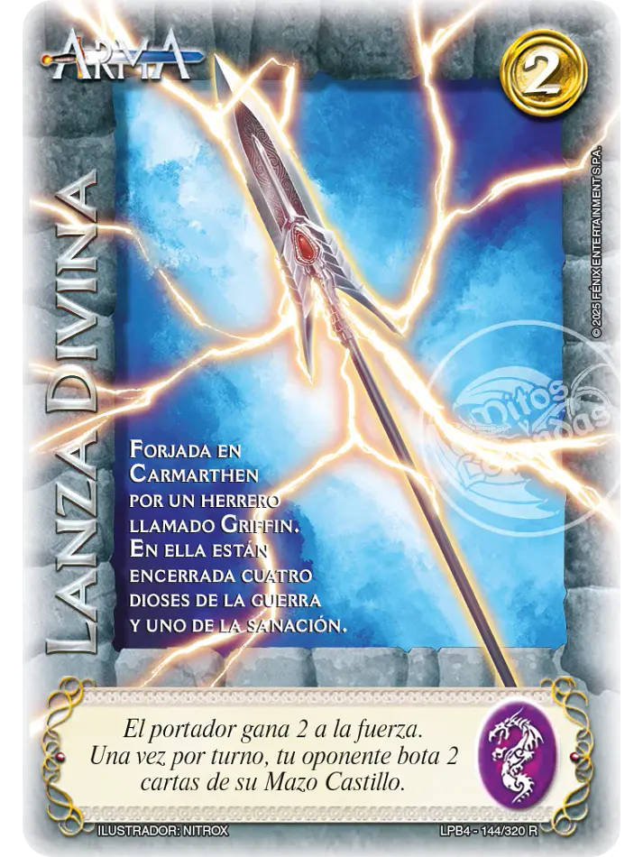 Lanza Divina (LPB 4.0 - Real) 1