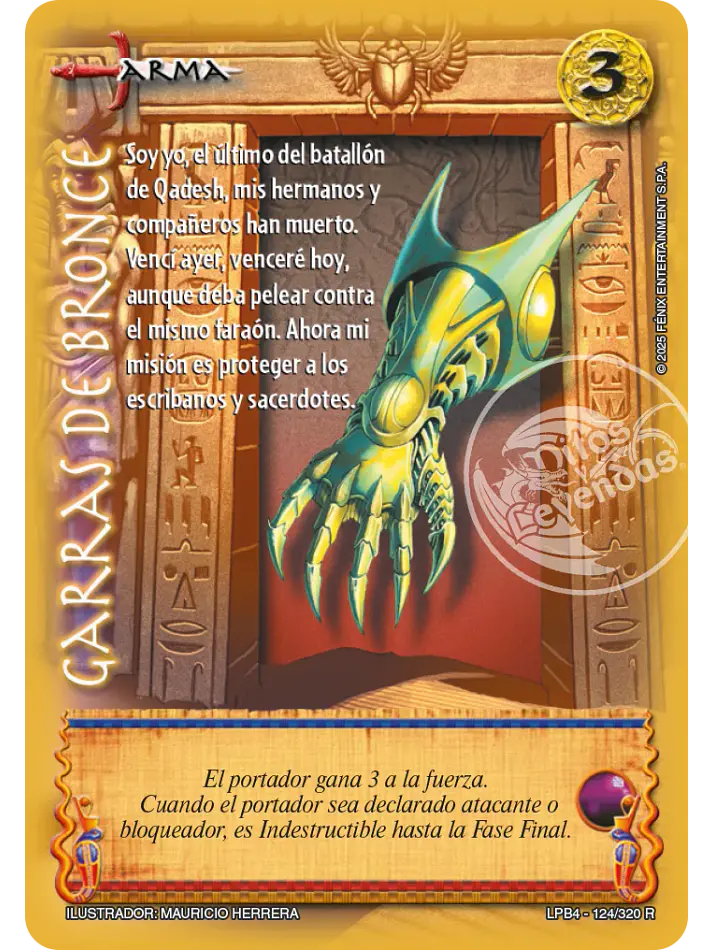 Garras de Bronce (LPB 4.0 - Real) 1