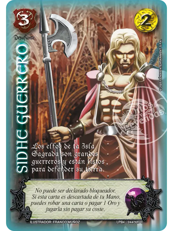 Sidhe Guerrero - Rework (LPB 4.0 - Cortesana) 1