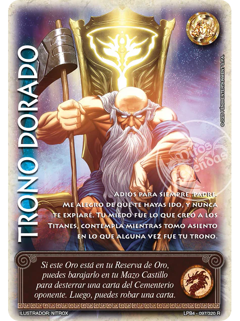 Trono Dorado (LPB 4.0 - Real) 1