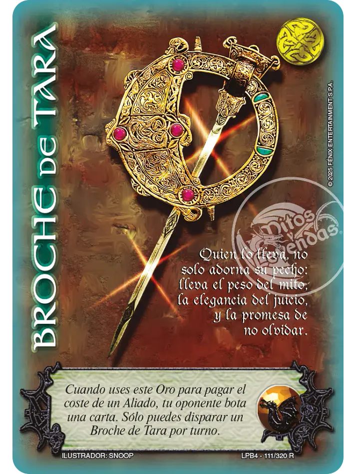 Broche de Tara (LPB 4.0 - Real) 1
