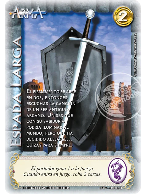 Espada Larga (LPB 4.0 - Real) 1