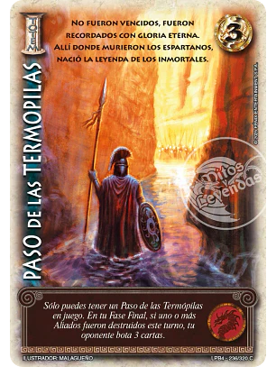 Paso de las Termopilas (LPB 4.0 - Cortesana)