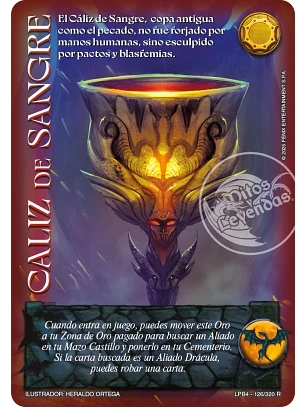 Cáliz de Sangre (LPB 4.0 - Real)