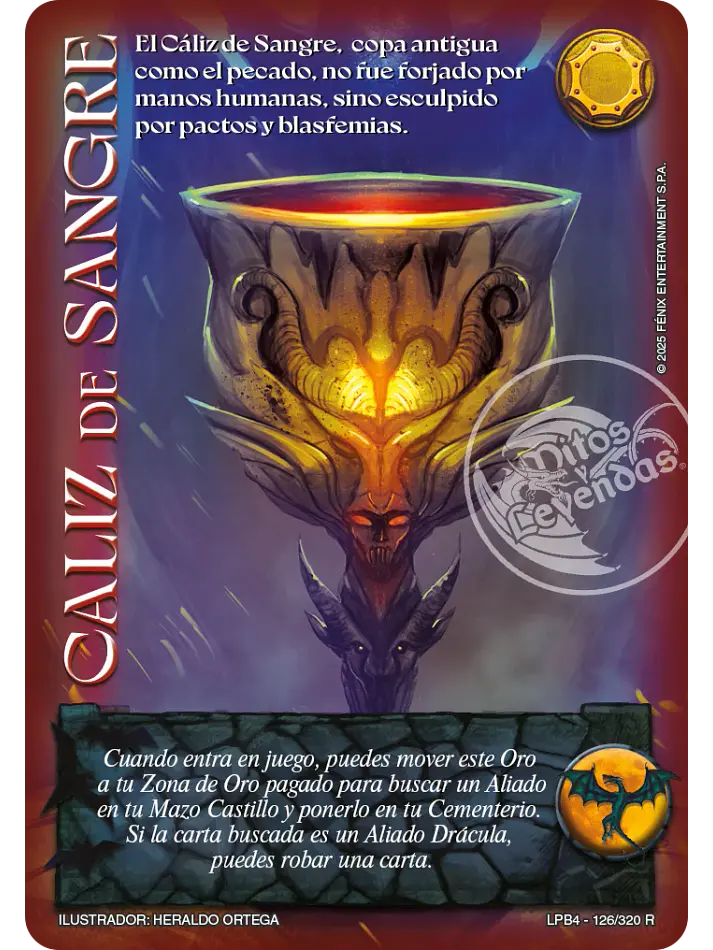 Cáliz de Sangre (LPB 4.0 - Real) 1