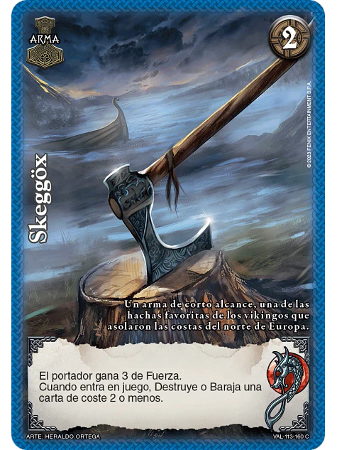 Skeggöx (VAL - VC Foil) 1
