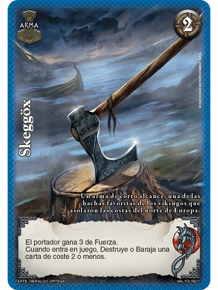 Skeggöx (VAL - VC Foil) 1