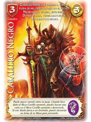 Caballero Negro (LPB 4.0 - MR)