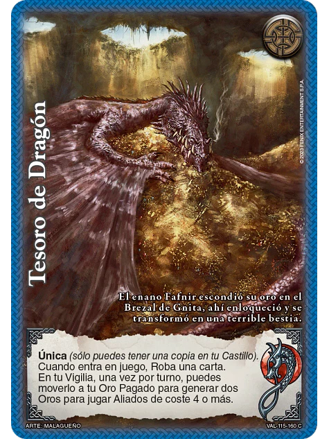 Tesoro de Dragón (VAL - VC Foil) 1