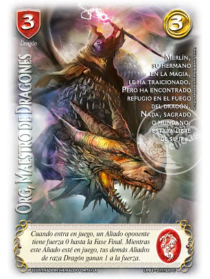 Org, Maestro de Dragones (LPB 4.0 - Cortesana)