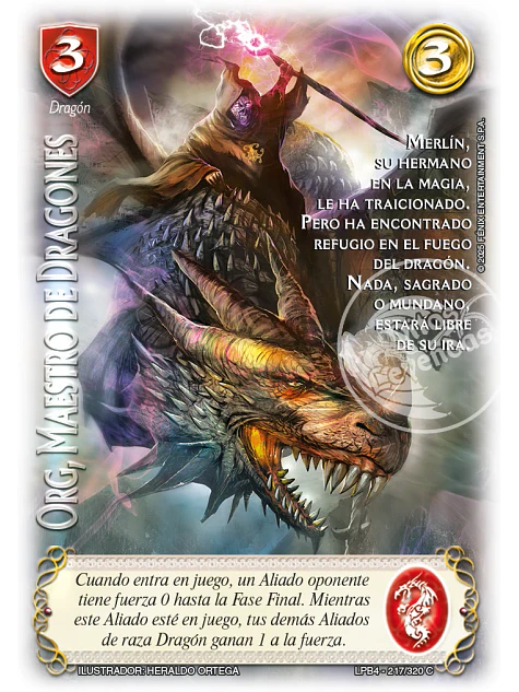 Org, Maestro de Dragones (LPB 4.0 - Cortesana) 1