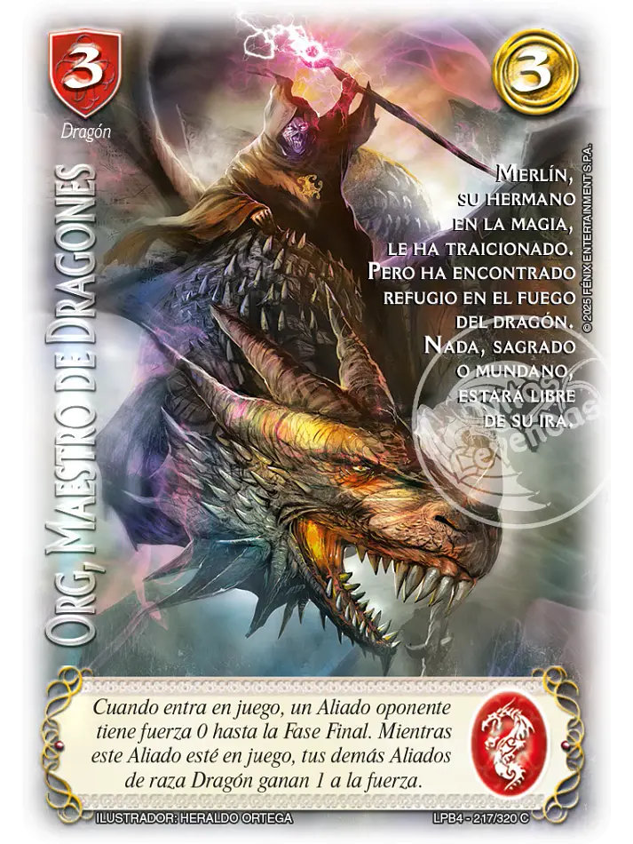 Org, Maestro de Dragones (LPB 4.0 - Cortesana) 1
