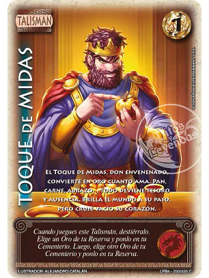Toque de Midas (LPB 4.0 - Cortesana)