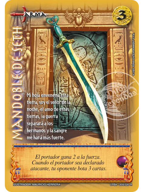 Mandoble de Seth (LPB 4.0 - Real) 1