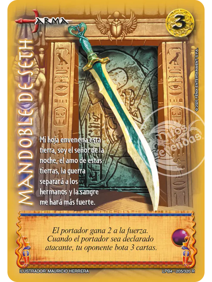 Mandoble de Seth (LPB 4.0 - Real) 1