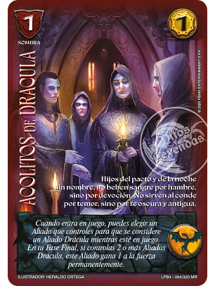 Acolitos de Drácula (LPB 4.0 - MR)