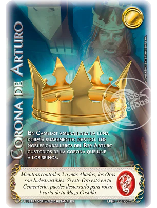 Corona de Arturo (LPB 4.0 - Cortesana)