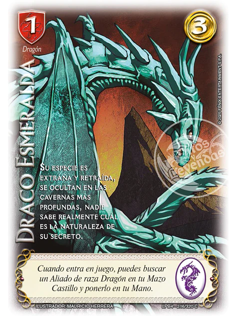 Draco Esmeralda - Rework (LPB 4.0 - Cortesana) 1