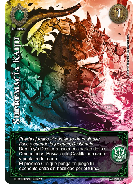 Supremacia Kaiju (Kit Profecías) 1