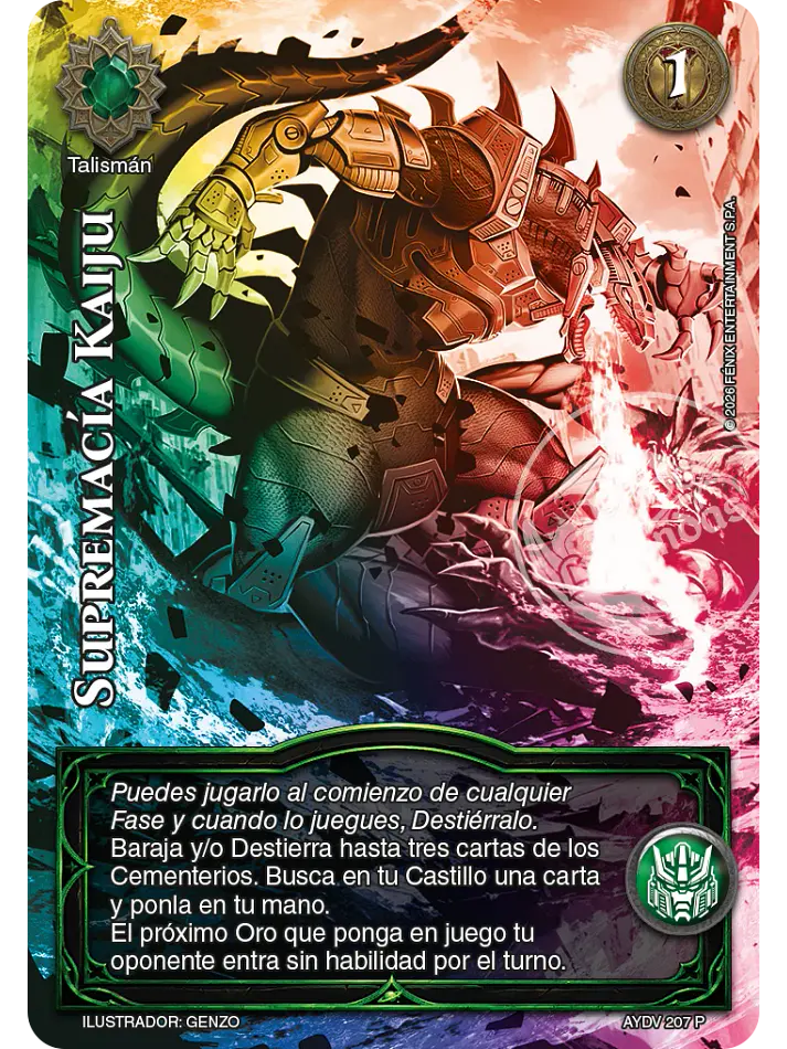 Supremacia Kaiju (Kit Profecías) 1