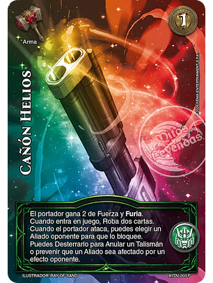 Cañón Helios (Kit Profecías)