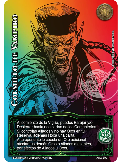 Colmillo de Vampiro (Kit Profecías) 1