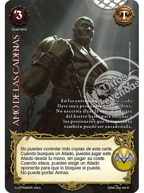 Amo de las Cadenas (Drácula - Real) 1