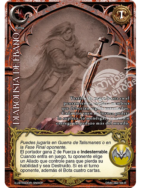 Diabolista de Ébano (Drácula - Real) 1