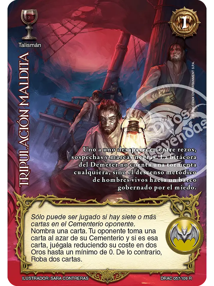 Tripulación Maldita (Drácula - Real) 1