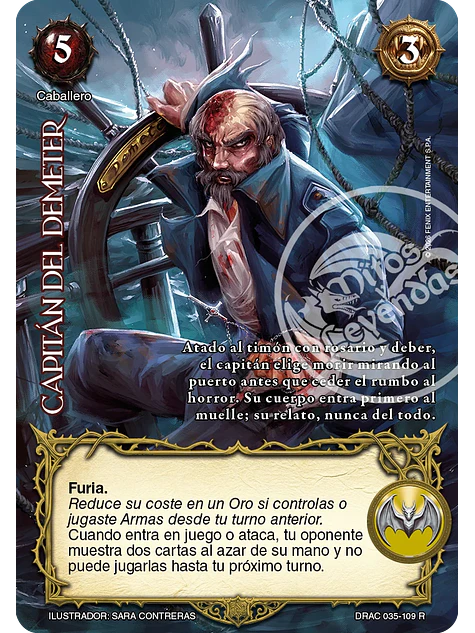 Capitán del Demeter (Drácula - Real) 1