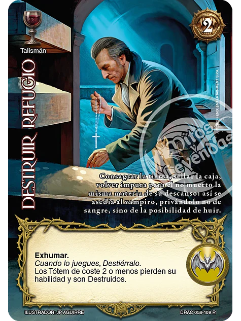 Destruir Refugio (Drácula - Real) 1