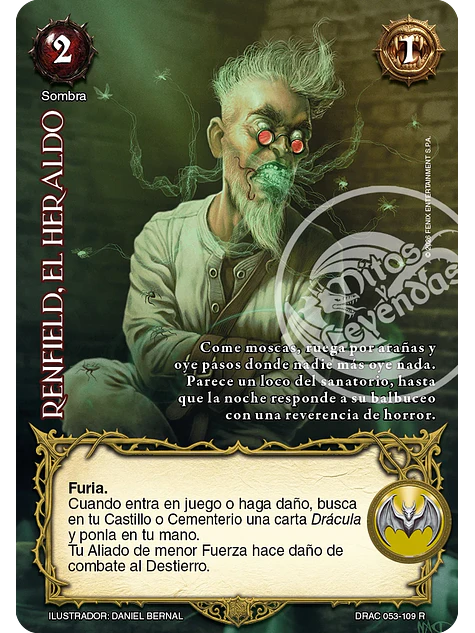 Renfield, el Heraldo (Drácula - Real) 1