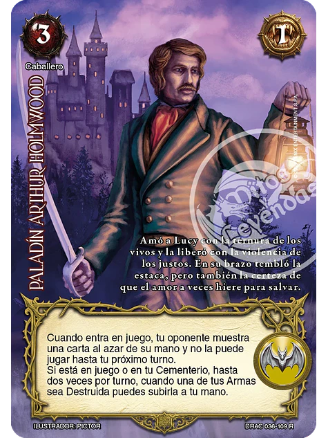 Paladín Arthur Holmwood (Drácula - Real) 1
