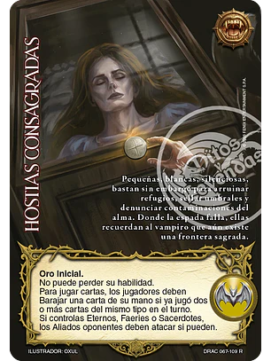Hostias Consagradas (Drácula - Real)
